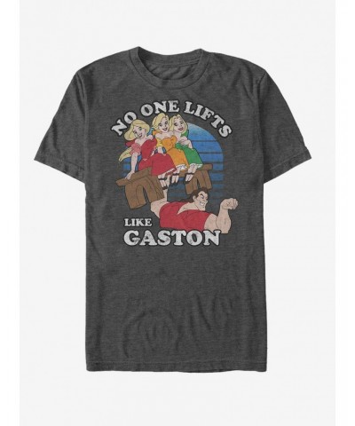 Disney No One Lifts Like Gaston T-Shirt $7.89 T-Shirts