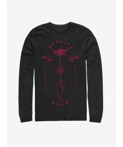Disney Maleficent: Mistress of Evil Growing Wild Rose Long-Sleeve T-Shirt $11.19 T-Shirts