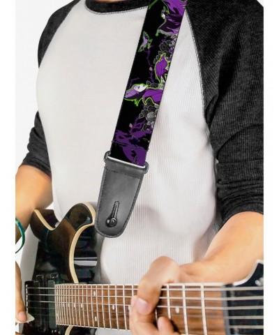 Disney Maleficent Diablo Black Roses Guitar Strap $12.20 Guitar Straps