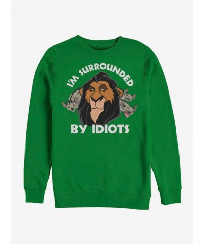 Disney The Lion King Surly Scar Sweatshirt $13.65 Sweatshirts