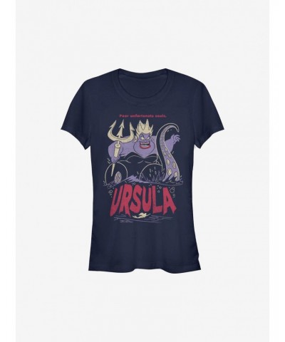 Disney The Little Mermaid Ursula The Sea Witch Girls T-Shirt $12.20 T-Shirts