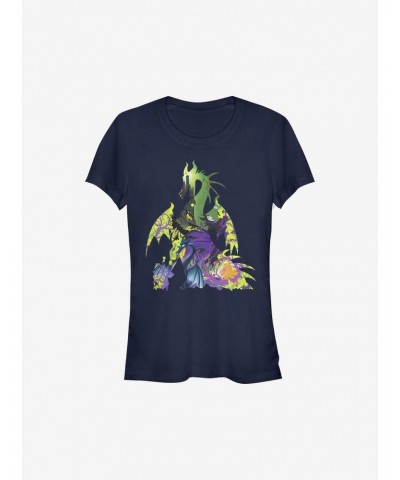 Disney Villains Maleficent Dragon Form Girls T-Shirt $12.20 T-Shirts