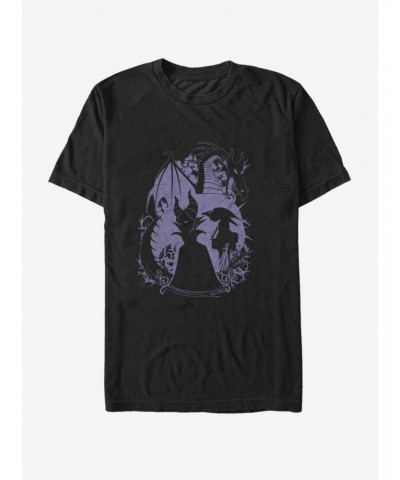 Disney Villains Maleficent Bone Heart T-Shirt $10.04 T-Shirts