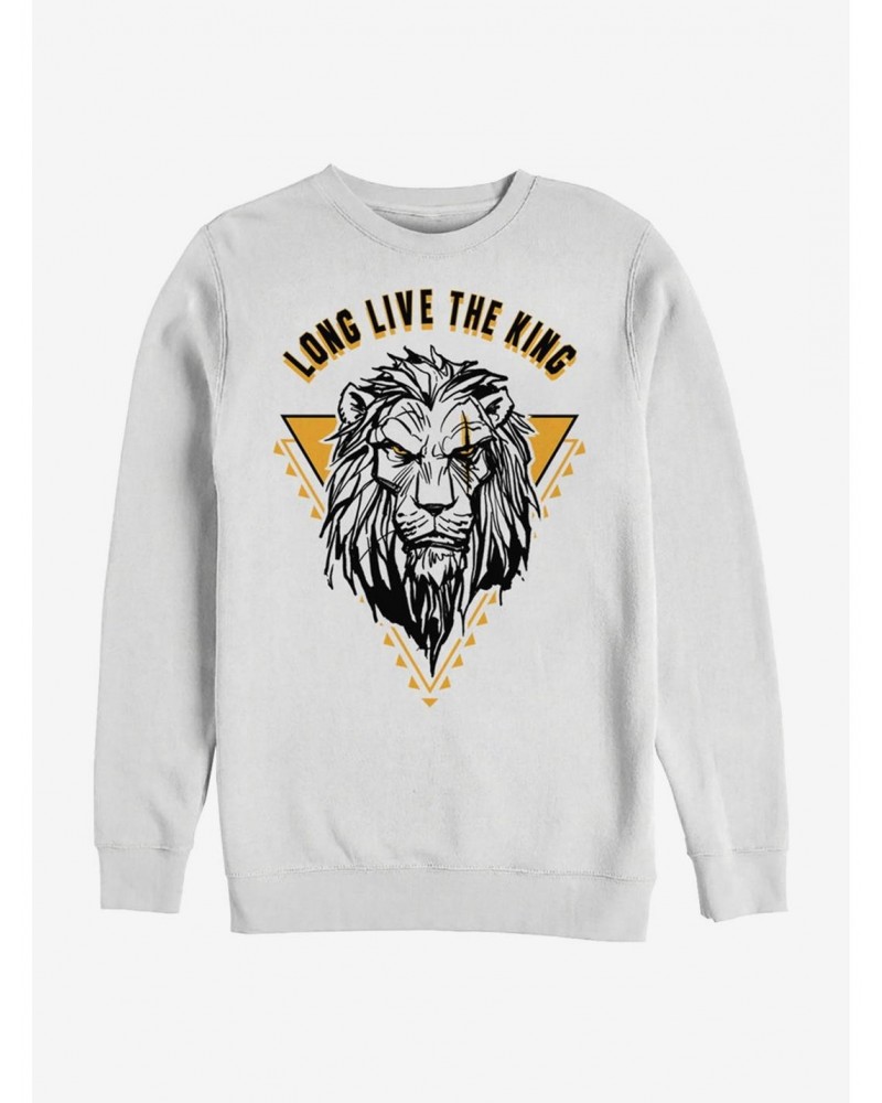 Disney The Lion King 2019 Long Live The King Scar Sweatshirt $13.65 Sweatshirts