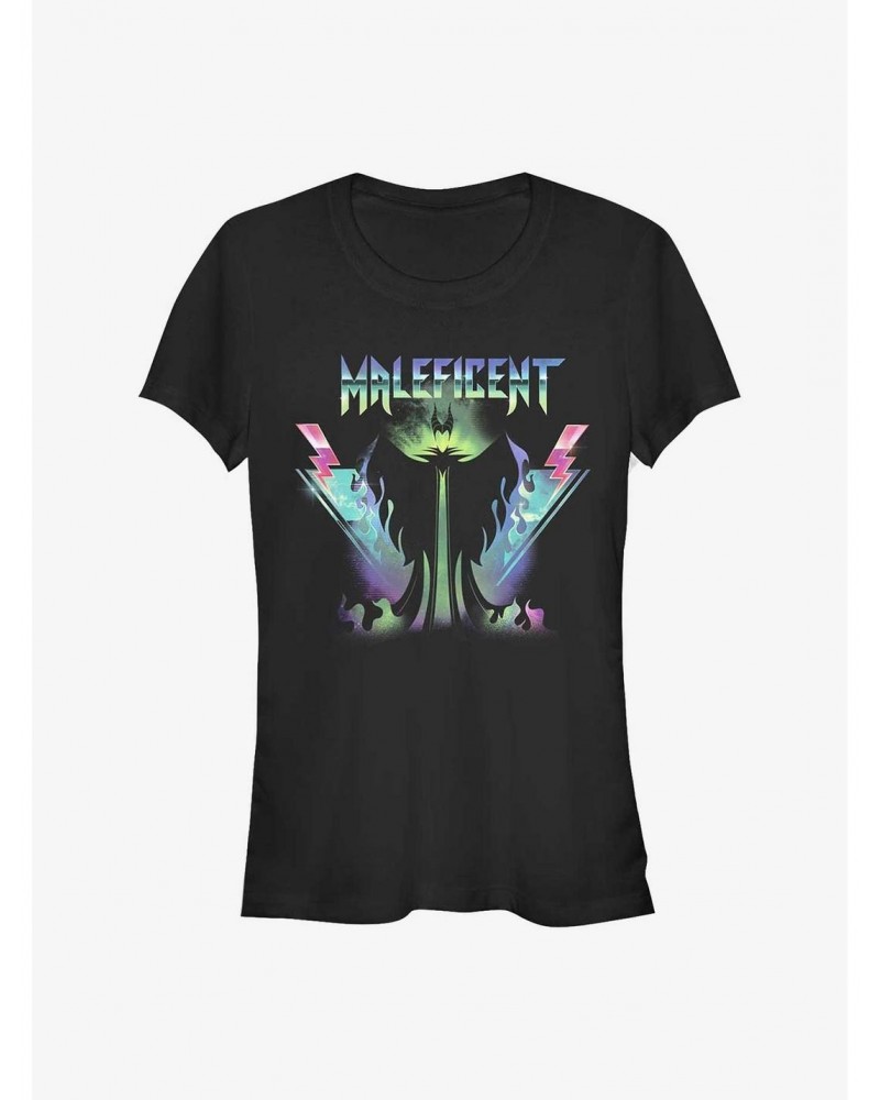 Disney Maleficent Mal Rock Solid Girls T-Shirt $10.96 T-Shirts