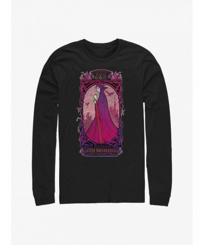 Disney Sleeping Beauty The Sorceress Maleficent Long-Sleeve T-Shirt $15.13 T-Shirts